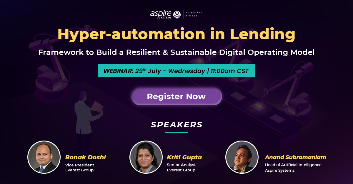 Hyper-automation in lending