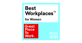 Great Place to Work - Best Workplaces for Women India 2019, 2020, 2021