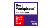 Great Place to Work - Best Workplaces in IT and ITBPM India 2020, 2021