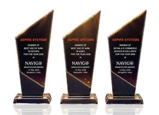 Aspire Systems Wins Three Awards at NaviGo Agile & DevOps Awards 2026